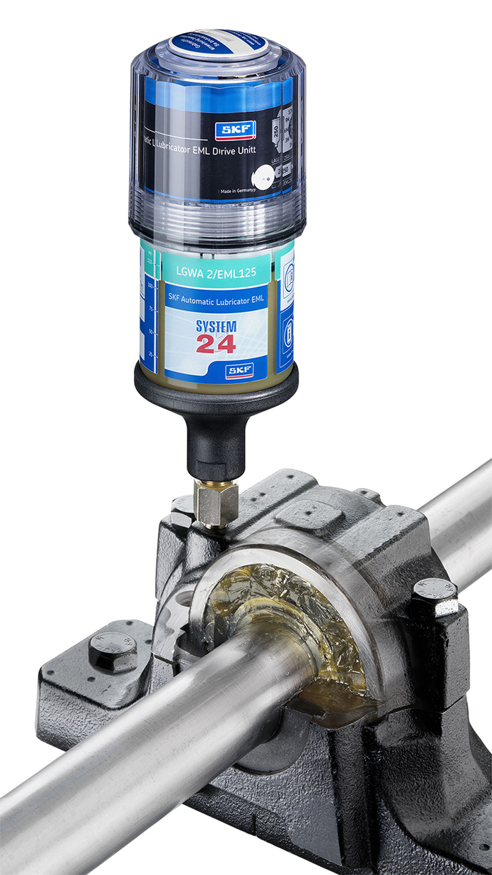 SKF improving efficiency with automatic lubrication systems