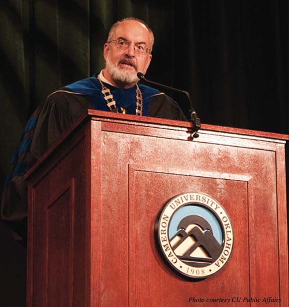 Cameron University installs McArthur as 17th president Aggie Central