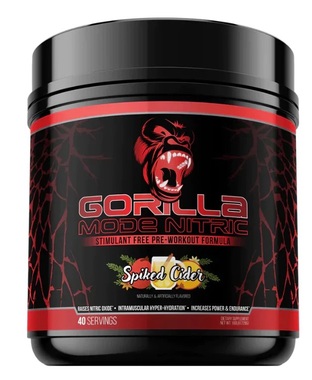 Gorilla Mind Gorilla Mode Nitric Pre Workout Aggieland Supplements