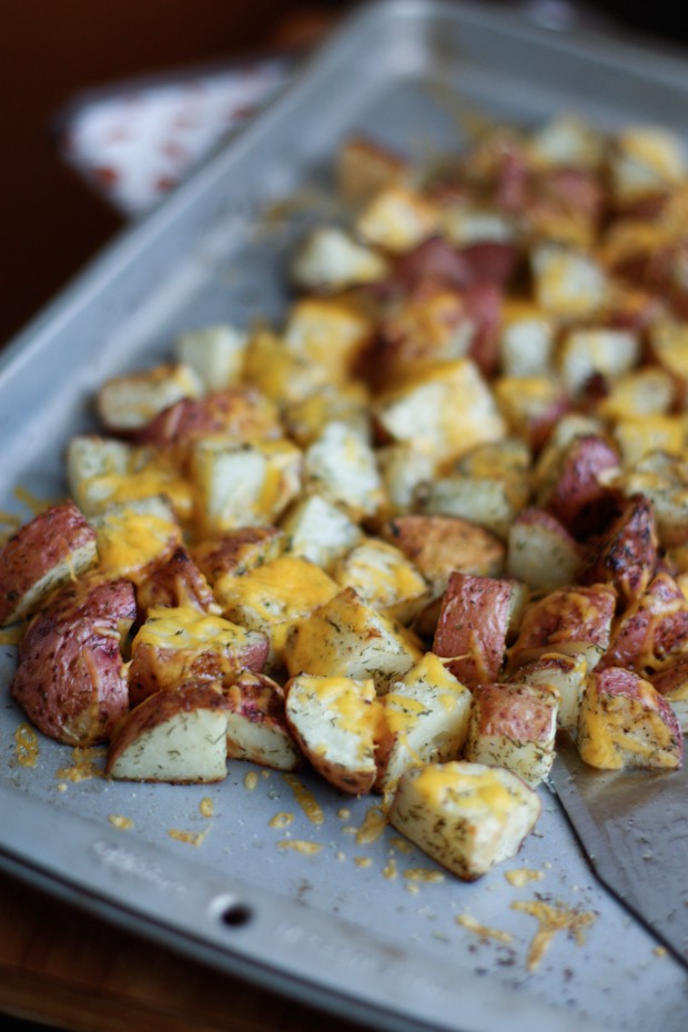 Roasted Red Potatoes with Dill and Cheddar Aggie's Kitchen