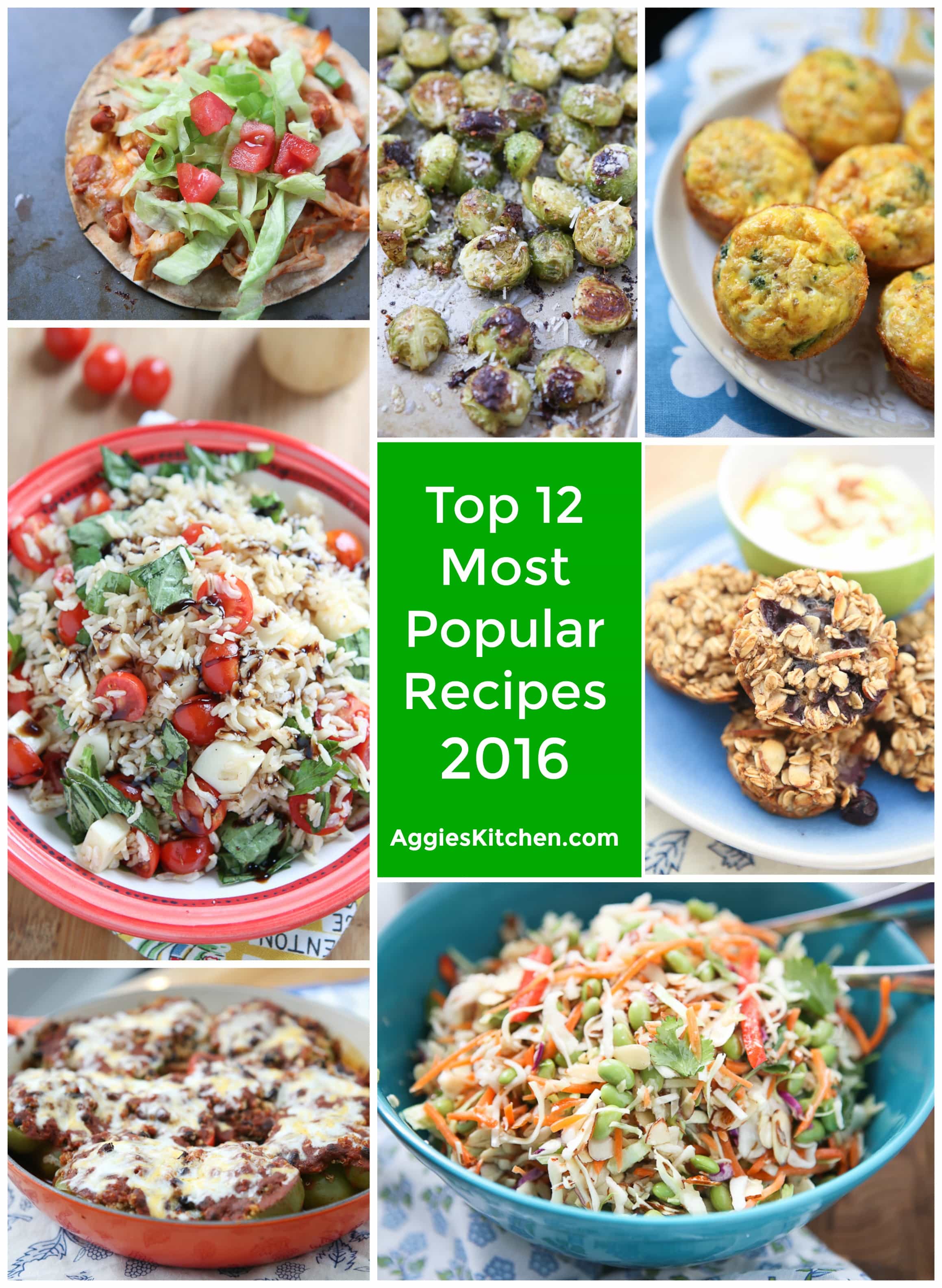 Top 12 Most Popular Recipes From 2016 {plus my personal favorites