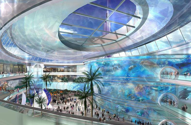 Dubai Mall Aquarium Leak