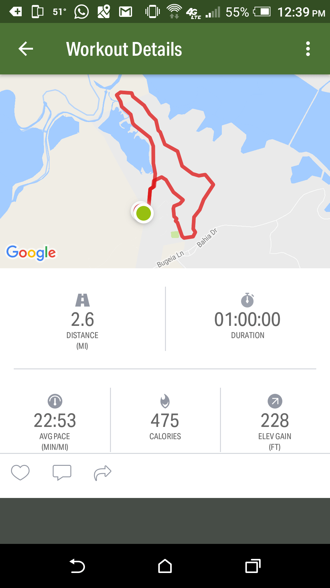 hiking route Aidan Hiking Project