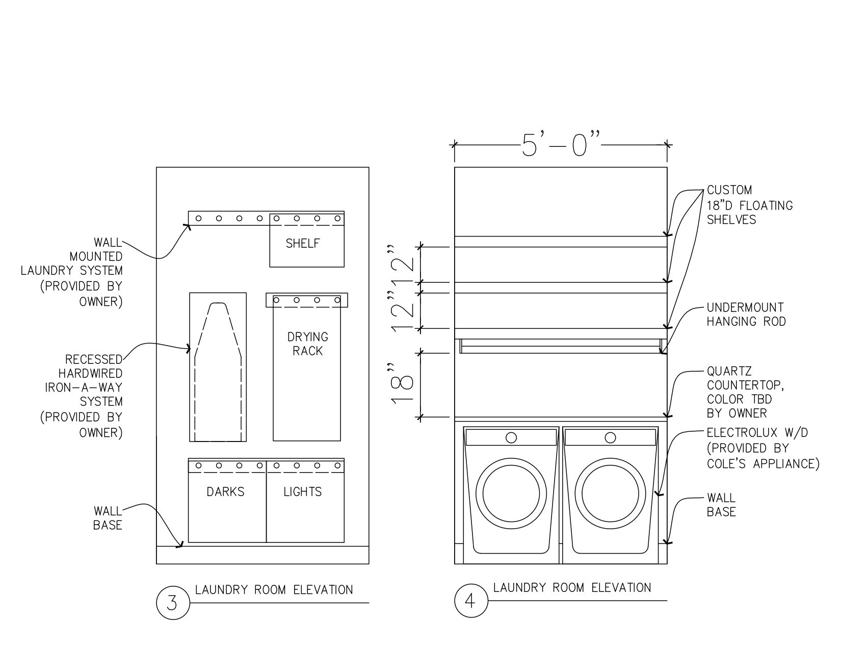 Modern Efficient Laundry Room Before + After