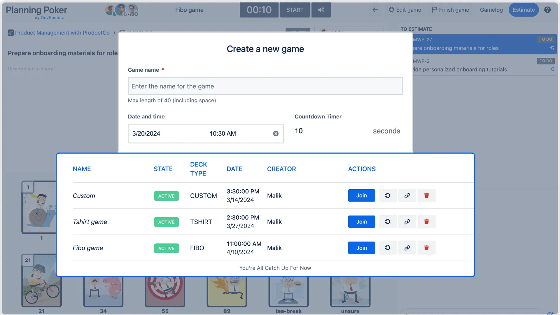 Planning Poker for Jira AgileBox