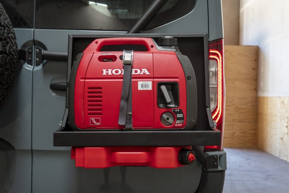 Sprinter Rear Door Generator Box AO Powerhouse 2200 Agile Off Road