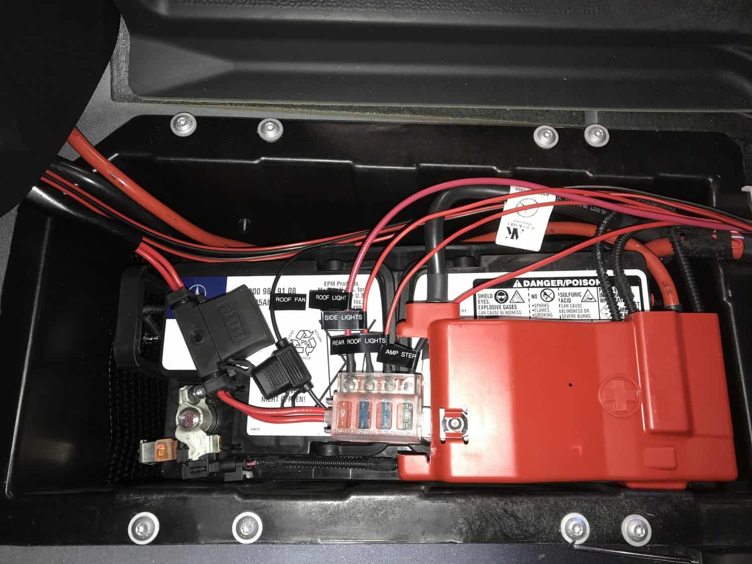 Blue Sea ST Blade Battery Terminal Mount Fuse Block Agile Offroad