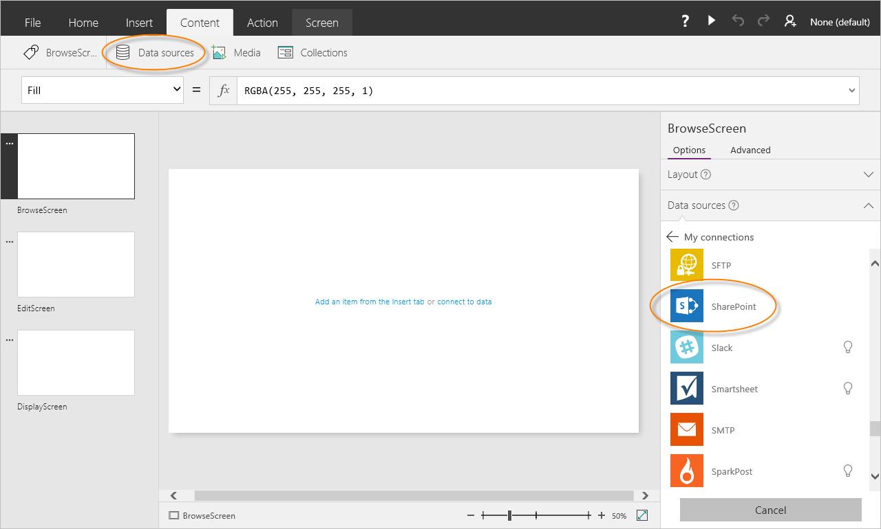 Mobile App for SharePoint Using PowerApps, Microsoft Flow, and Power BI
