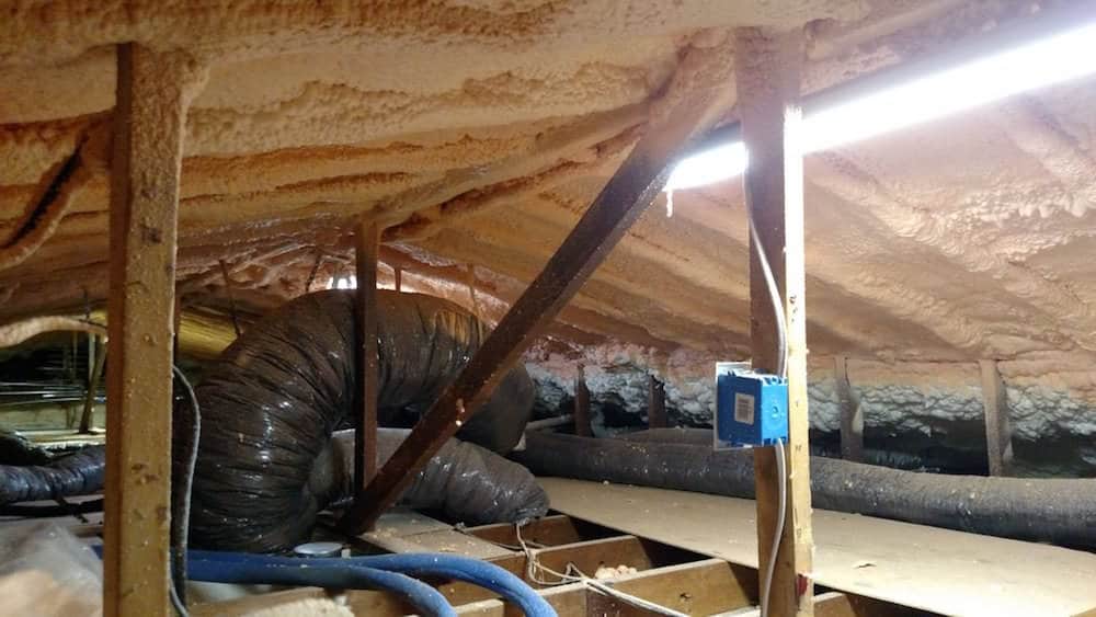 Energy Efficient Insulation AGL Spray Foam