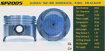 1989-1995 (Suzuki) G16 1.6L - AGM Tools | Cars Engine, Motors and More...