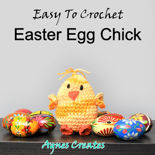Easter Egg Chick Crochet Pattern Free Agnes Creates