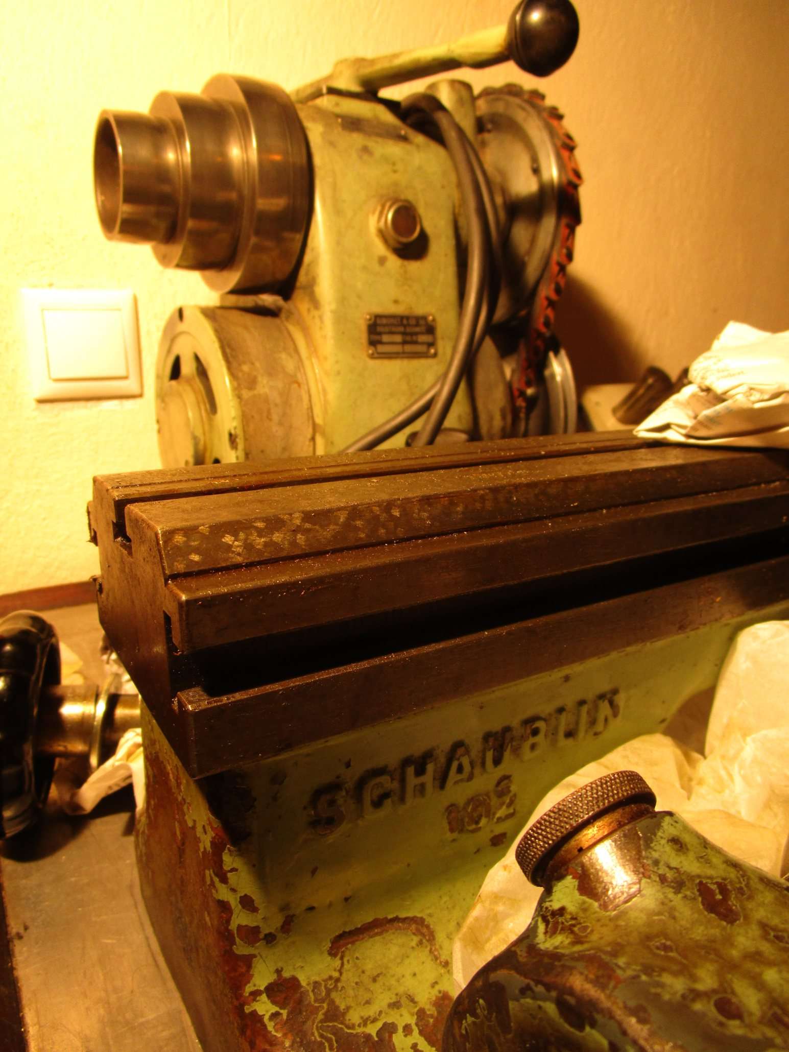 Schaublin 102 Swiss Precision Lathe Restoration Agnew Analog