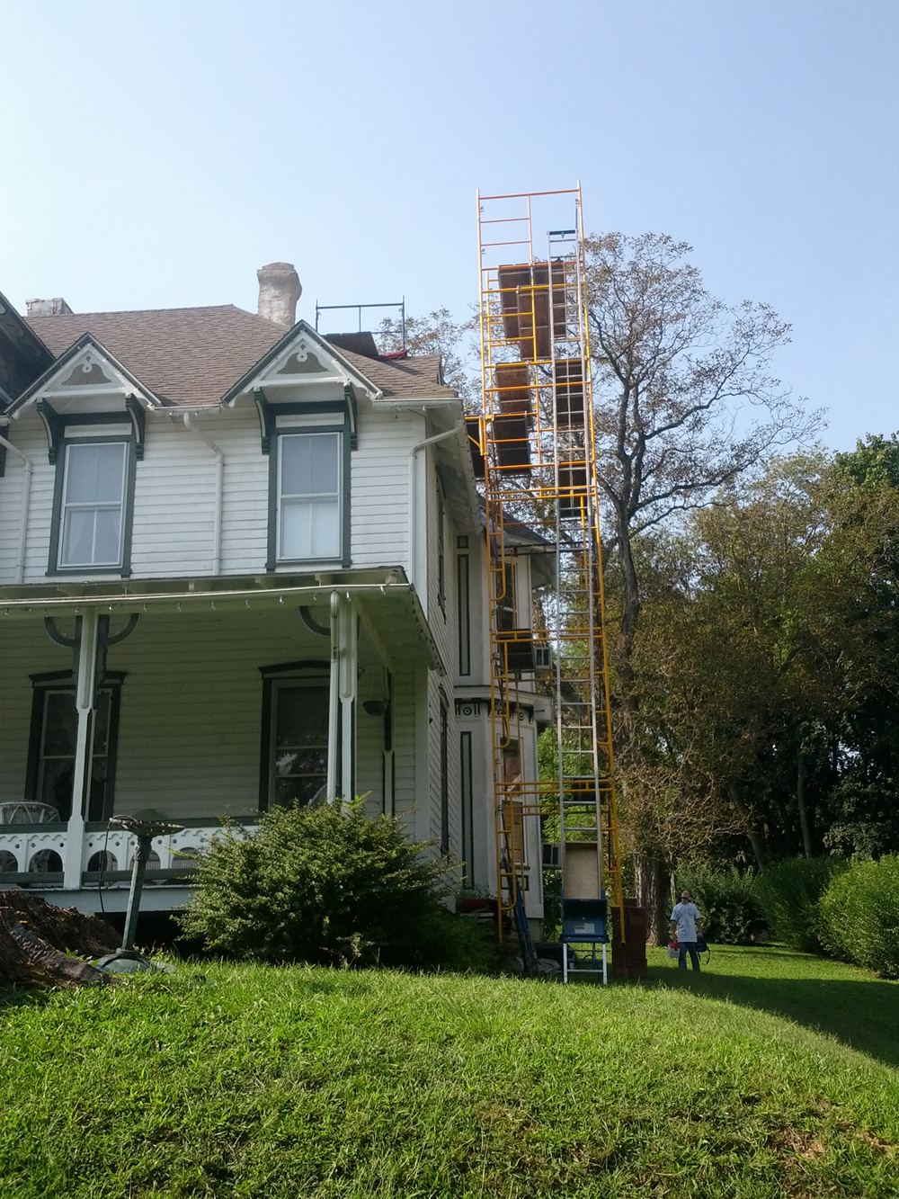 A Brick & Repointing Job in Parkesburg, PA Antrim's A Good Sweep