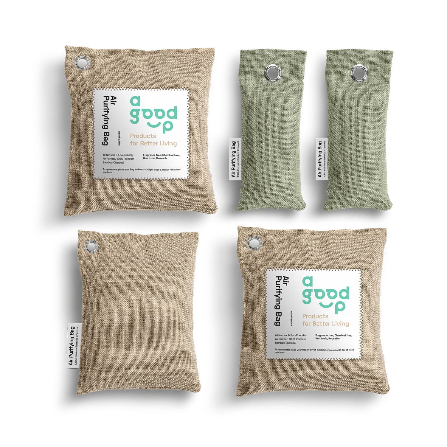 Activated Bamboo Charcoal Air Purifying Bags
