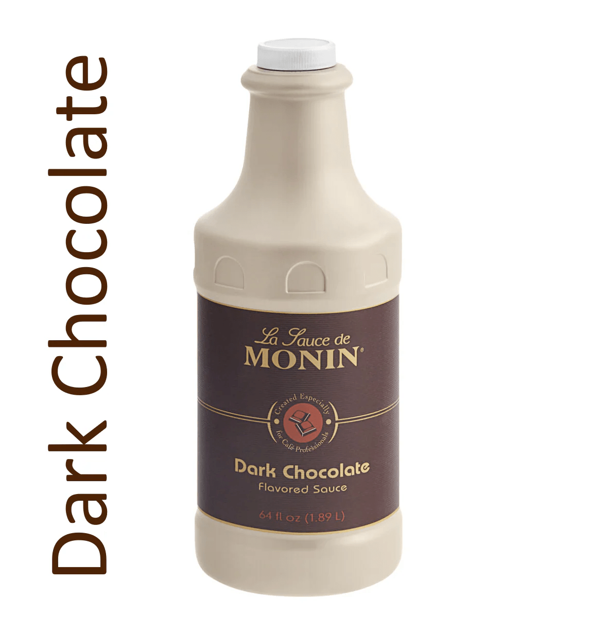 Monin Dark Chocolate Sauce 64 fl. oz Agora Roasters