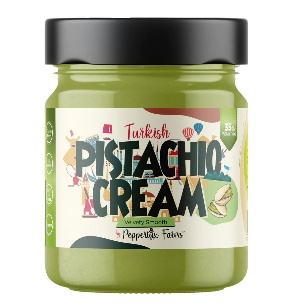 Peppertux Farms Introduces Turkish Pistachio Cream AGREEN1