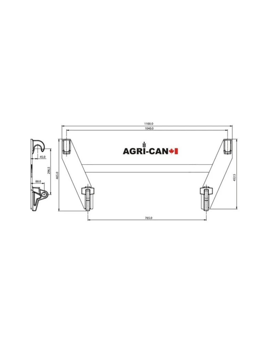 ALO Brackets Quick Attach Set