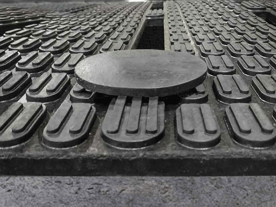 Legacy Slat Rubber Flooring