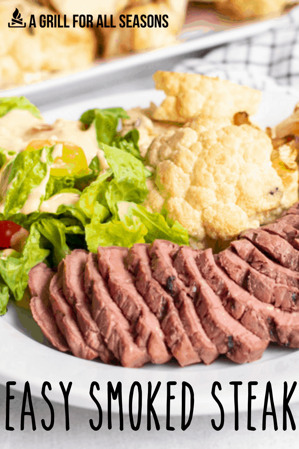 Smoked Sirloin Steak Keto, Low Carb, Easy