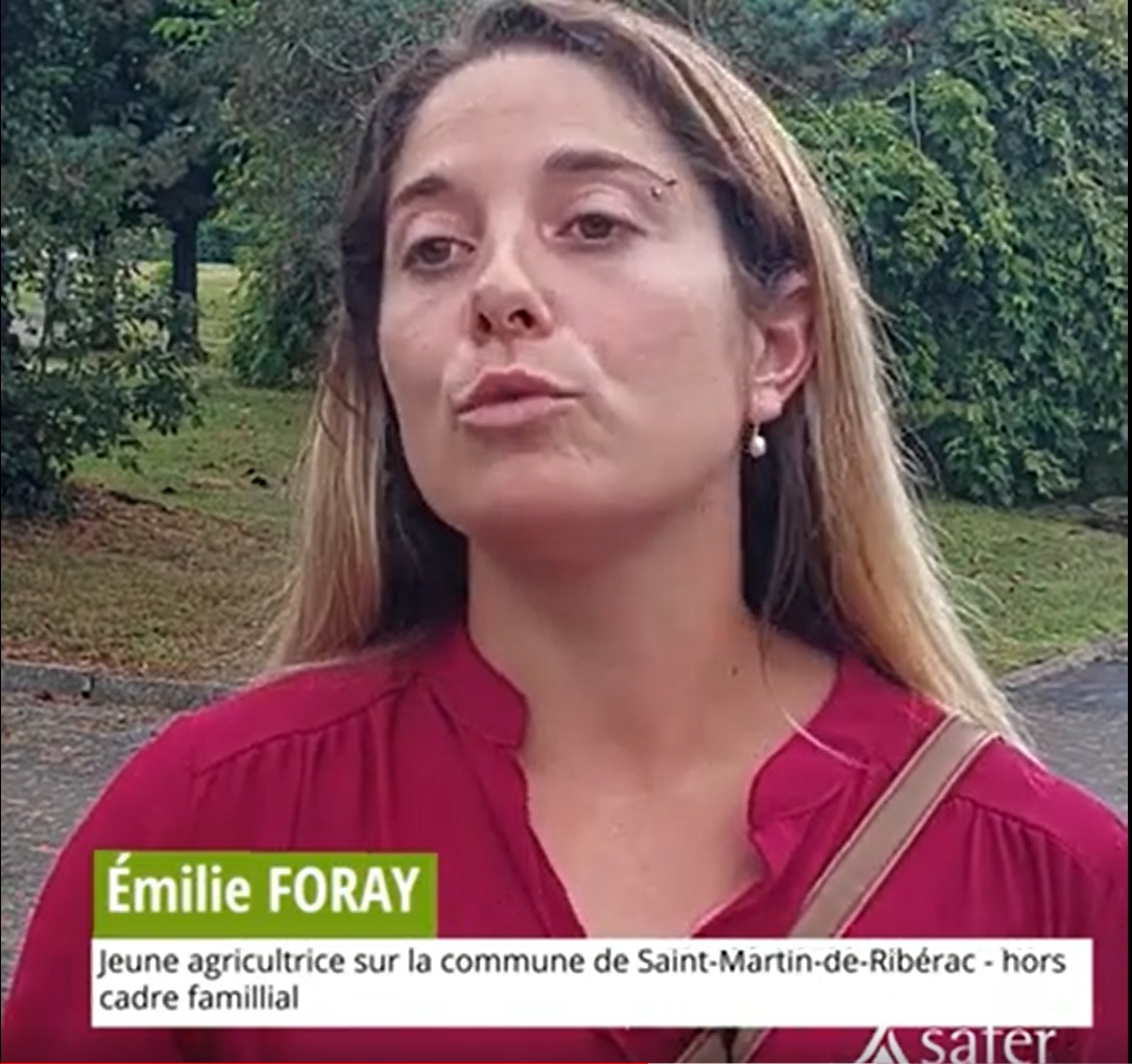 Série "Parlons foncier" Installation d'une jeune éleveuse avec portage AGRIWEB TV