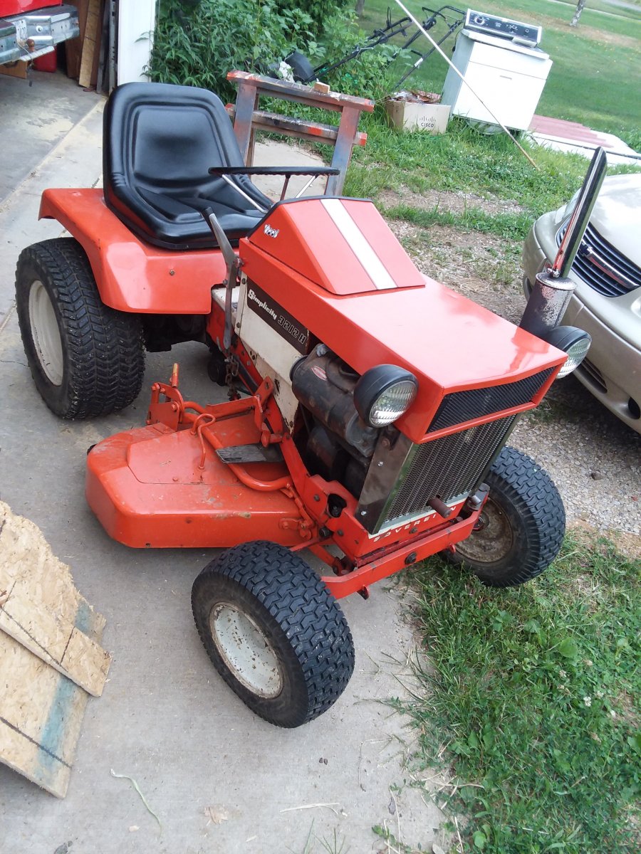 Simplicity Sovereign 3212H Specs, Engine, Transmission, Dimensions