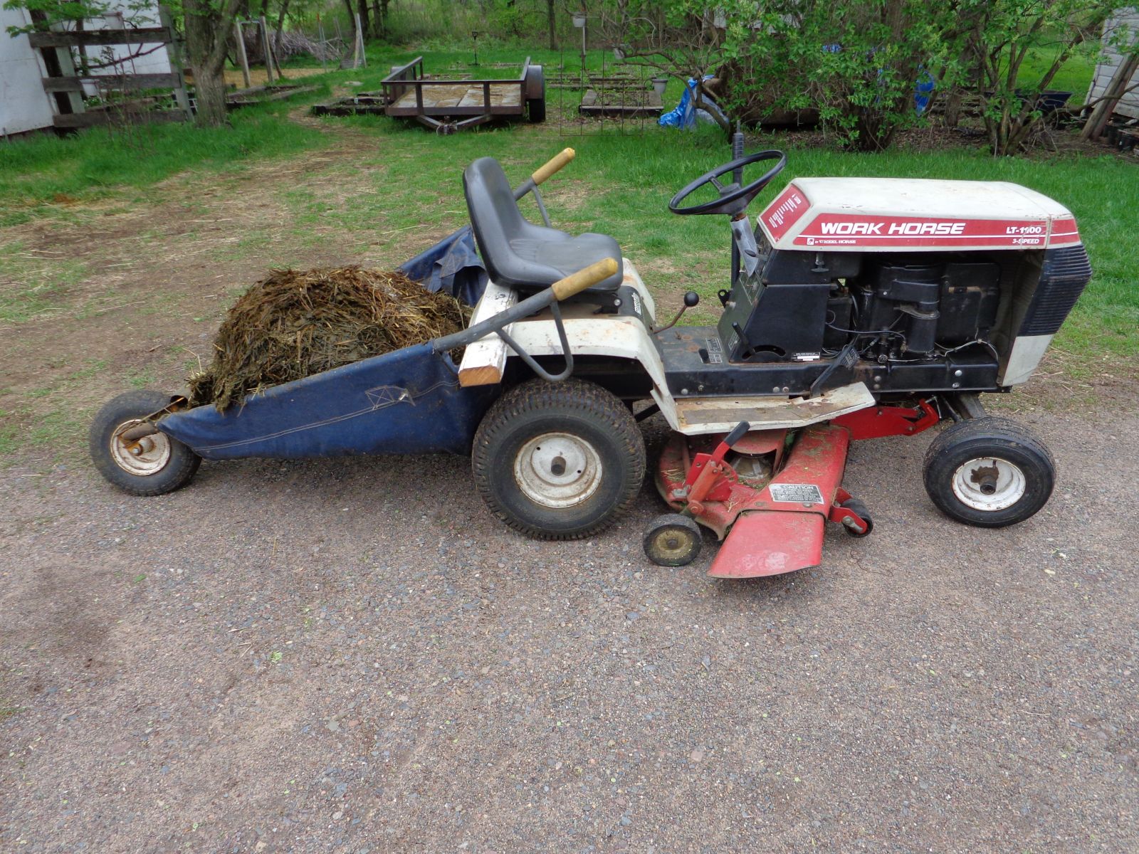 Wheel Horse LT1100 Work Horse Specs, Engine, Transmission