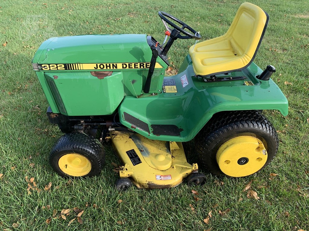 Fiche Technique John Deere 322 (1988-1992)