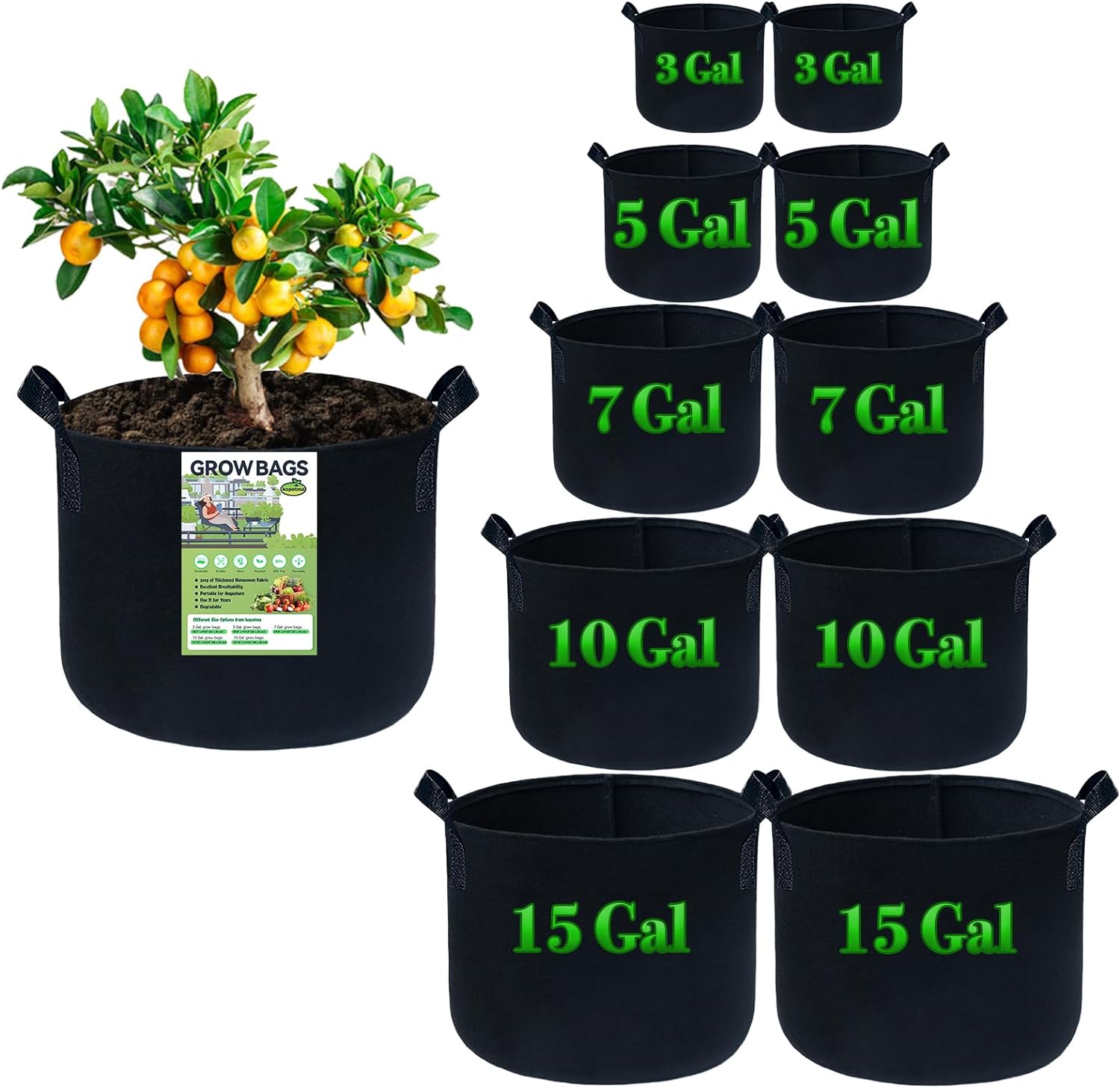 What Size Grow Bag for Tomatoes Should You Choose? (See Different Sizes