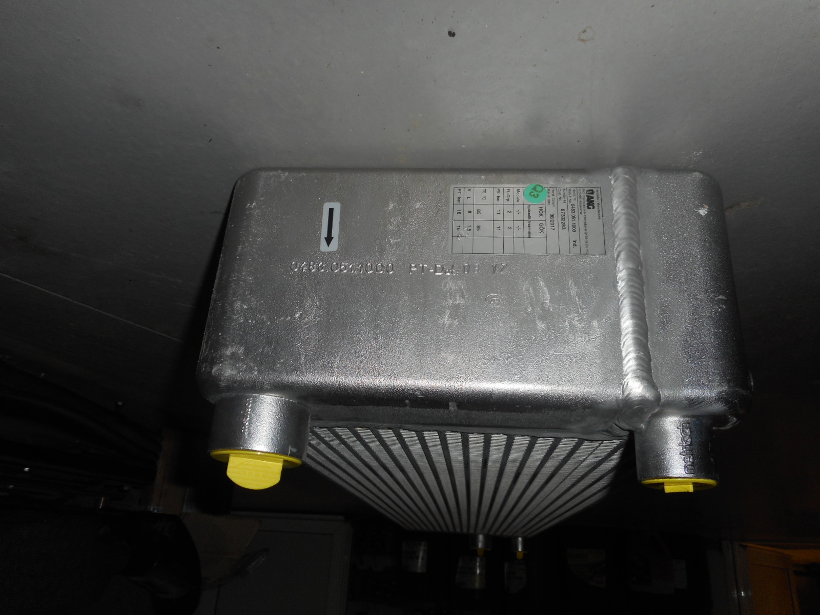 87332283 OIL COOLER NEW HOLLAND SERIES CX8040, CX8050,