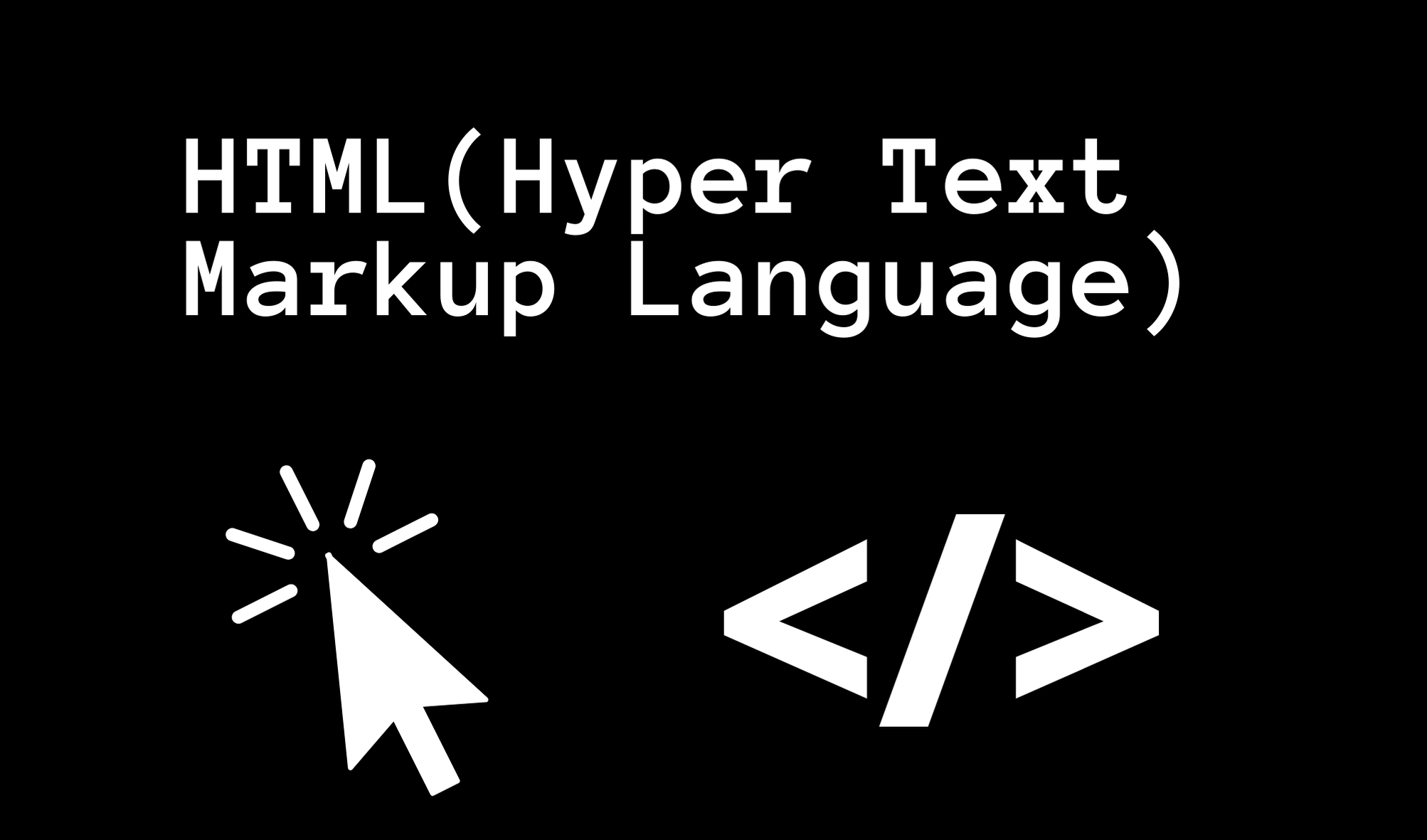 HTML (Hyper Text Markup Language) AGR Technology