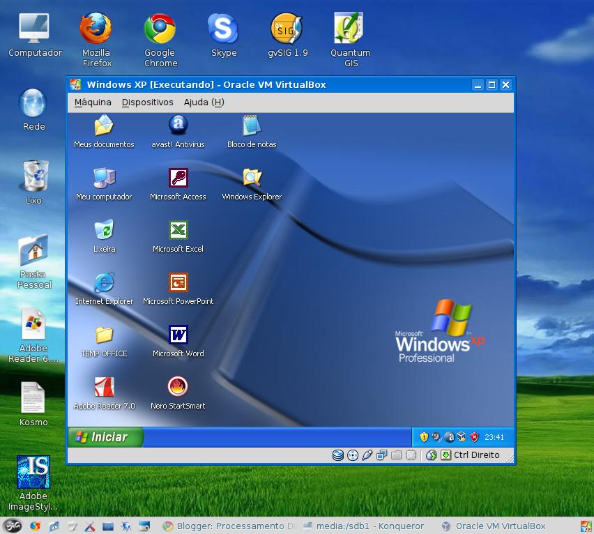 Virtual machine (VM) AGR Technology