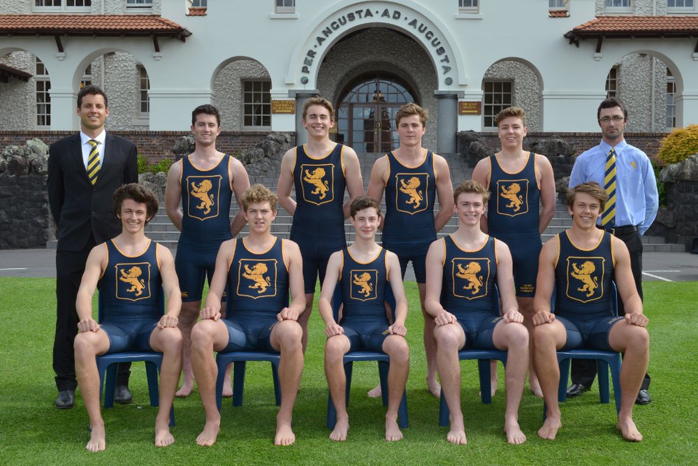Rowing Premier Team 2016 Auckland Grammar School Archives