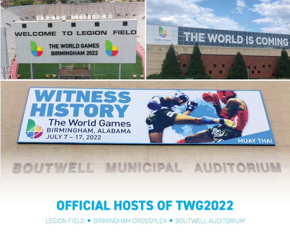 Three Competition Venues Announced for The World Games 2022 American