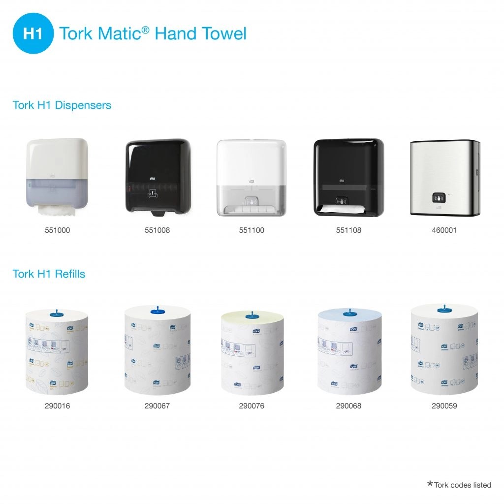 Tork Matic Extra Long Hand Towel Roll H1 C/6 290059