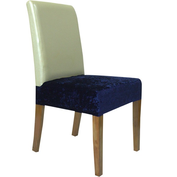 Stylish Crushed Velvet Seat Covers for Living Room & Kitchen Chairs