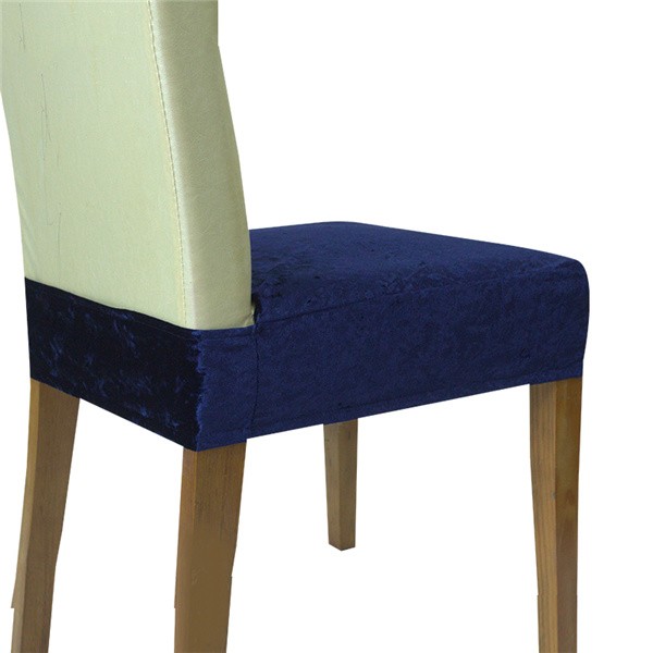 Stylish Crushed Velvet Seat Covers for Living Room & Kitchen Chairs