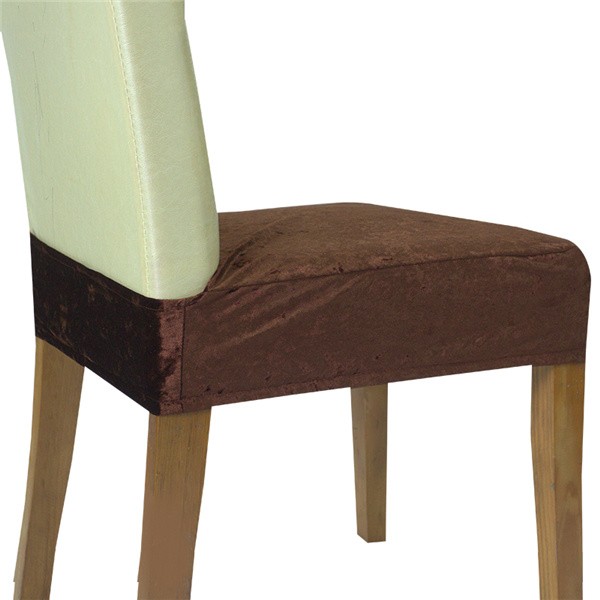 Stylish Crushed Velvet Seat Covers for Living Room & Kitchen Chairs