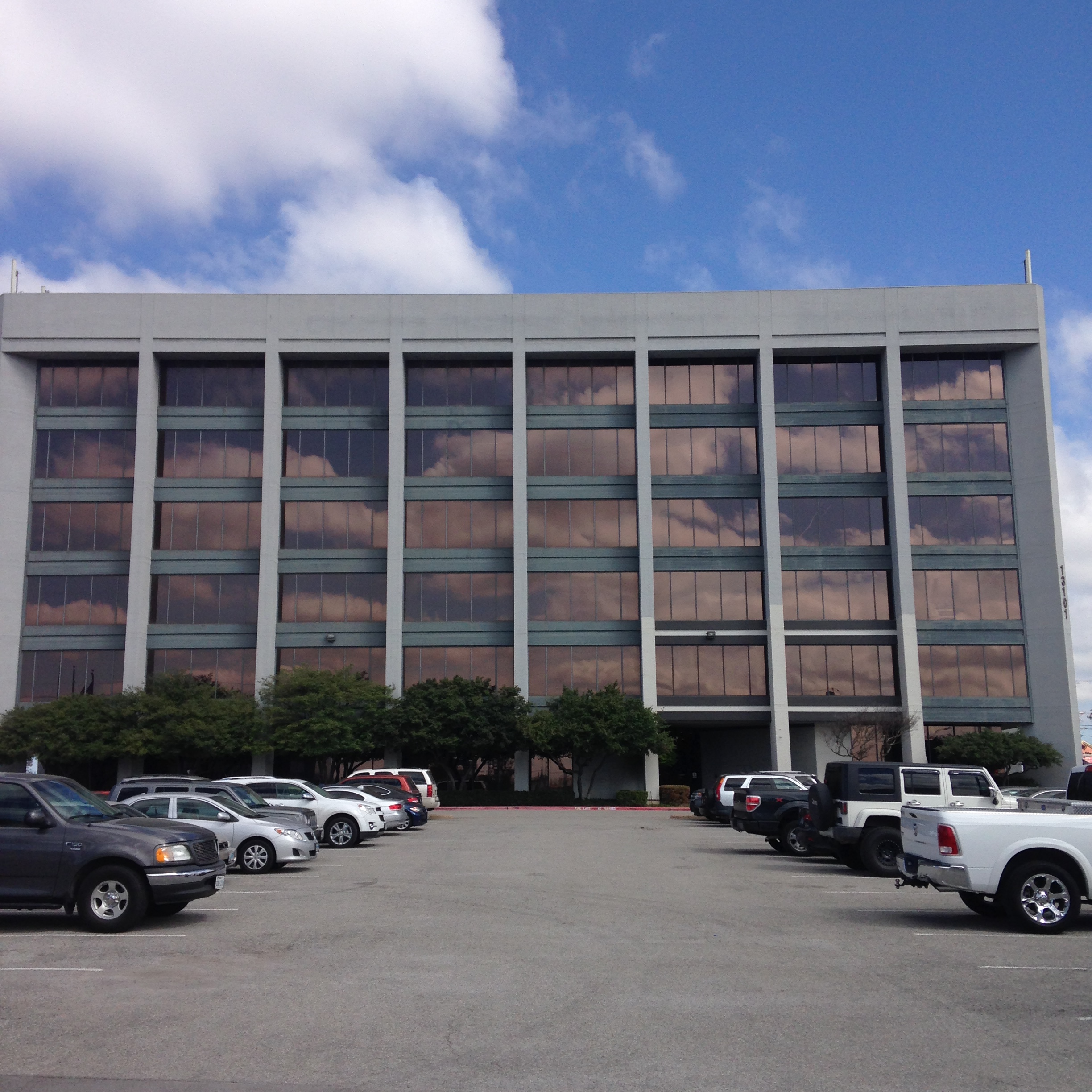 6 Story Commercial Building Dallas, TX (window filming) Architectural Glass Solutions