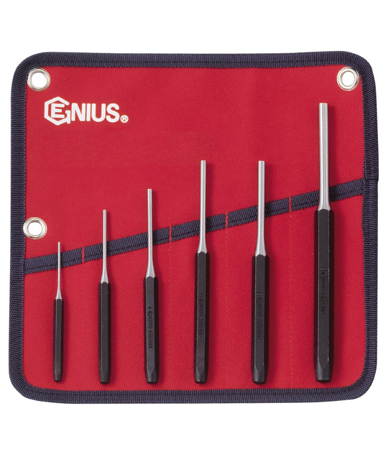 6 Piece Metric Pin Punches AG Tools