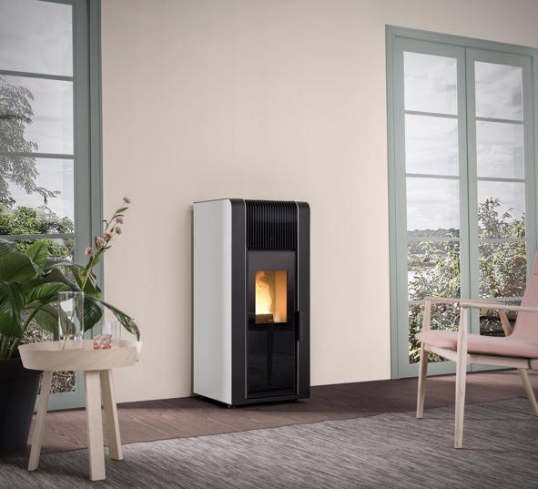 Estufa de pellets ASPEN COLLECTION 10KW AGUAS DE HISPANIA