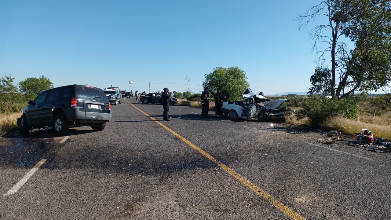 Choque frontal dejó una mujer muerta y dos lesionados en El Llano ¡El