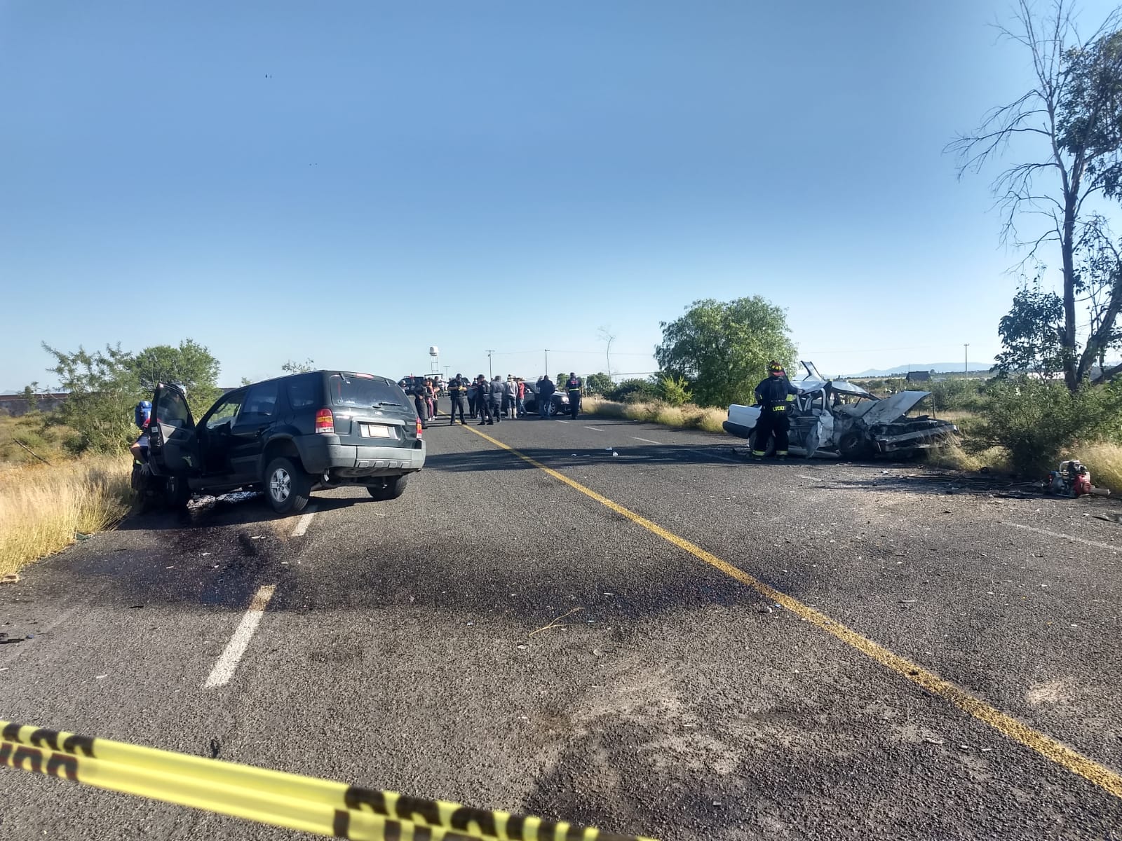 Choque frontal dejó una mujer muerta y dos lesionados en El Llano ¡El