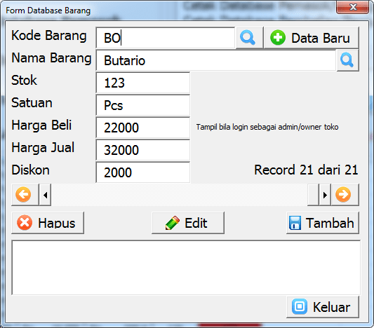 Program Kasir Menggunakan Excel (Point Of Sale) Tse Men The KId's BLOG.ID