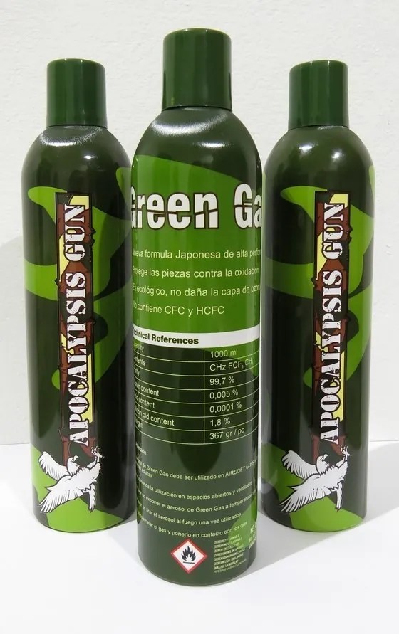 Green Gas Apocalypsis Gun 1000 Ml Pistolas Airsoft AGUSMAR