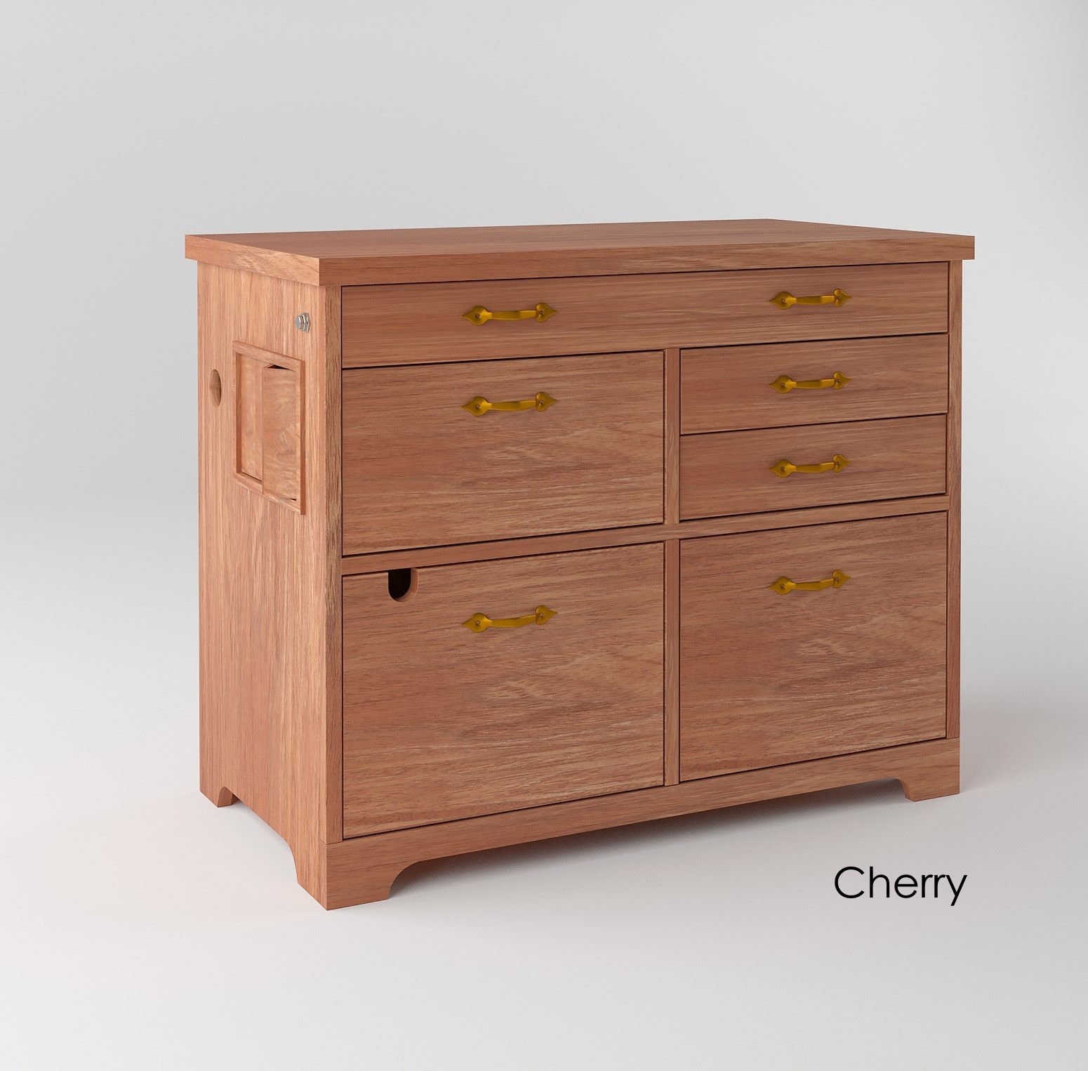 The CPAP Nightstand (Patent Pending) RH AH1 Design