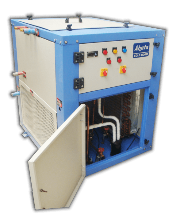 Water Chiller 2.5TR Cold Room Manufacturer in India Ahata Industries