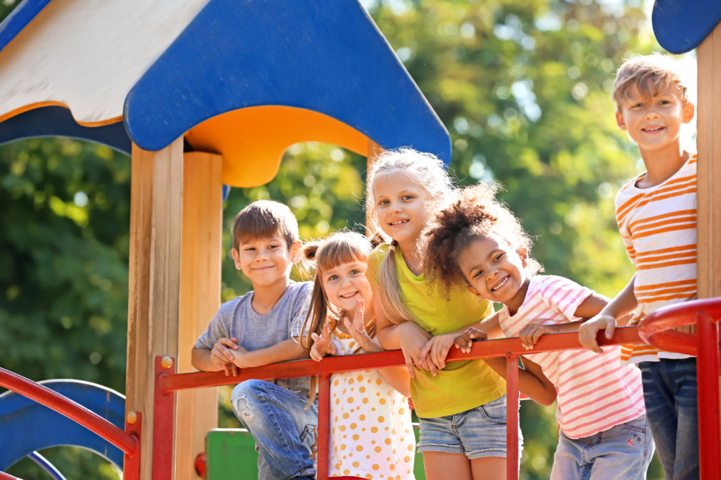 Playground safety Enjoying outdoor activity while avoiding injury