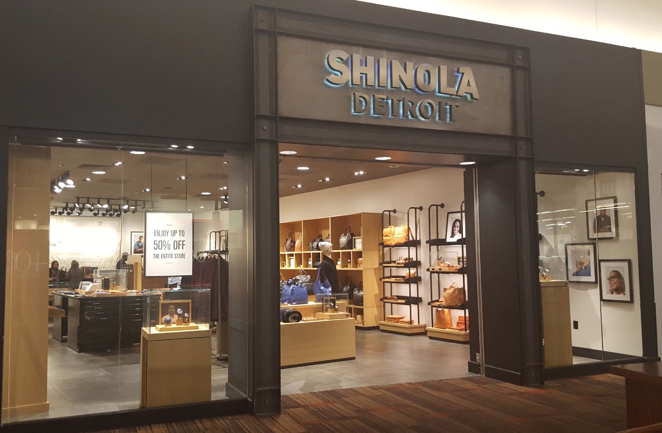 Shinola Detroit Opens In Great Lakes Crossing Outlets Developing Thoughts