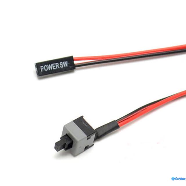Power & Reset Switch Power Supply I/O PC Motherboard Cable Button