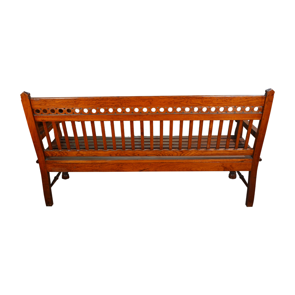 Reaper Antique Bench in Teak Wood Online